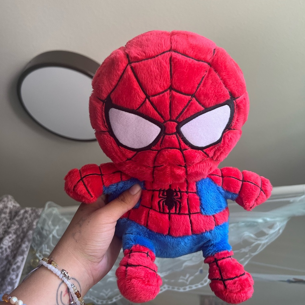 Spider-Man plushie